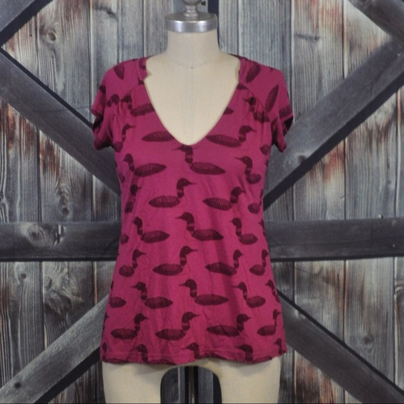 Porridge Tops - Porridge Maroon Duck Shirt